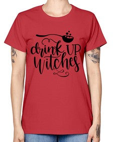 drink up witches 38# - witch -  Missy T-Shirt