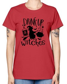 drink up witches 41# - witch -  Missy T-Shirt