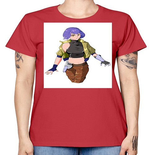 girl with gauntlet169# - anime -  Missy T-Shirt