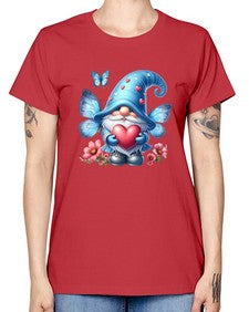gnome with butterfly 01# - gnome -  Missy T-Shirt