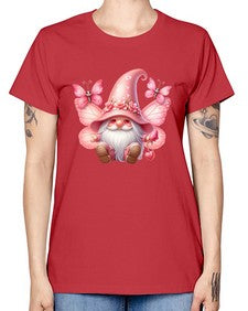 gnome with butterfly 02# - gnome -  Missy T-Shirt