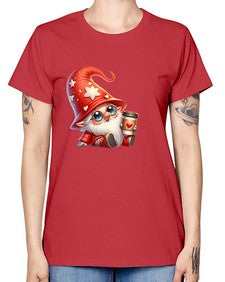 gnome with butterfly 04# - gnome -  Missy T-Shirt