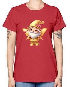 gnome with butterfly 05# - gnome -  Missy T-Shirt