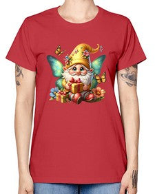 gnome with butterfly 07# - gnome -  Missy T-Shirt