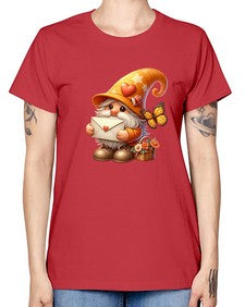gnome with butterfly 09# - gnome -  Missy T-Shirt