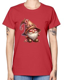 gnome with butterfly 15# - gnome -  Missy T-Shirt