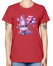 gnome with butterfly 19# - gnome -  Missy T-Shirt