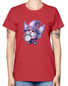 gnome with butterfly 23# - gnome -  Missy T-Shirt