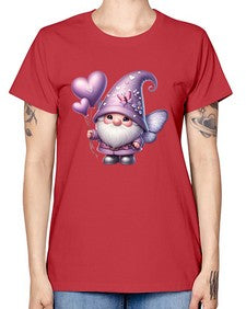 gnome with butterfly 25# - gnome -  Missy T-Shirt