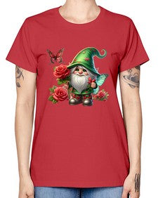 gnome with butterfly 26# - gnome -  Missy T-Shirt