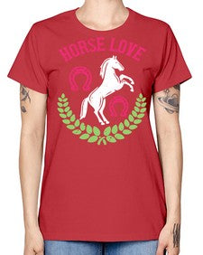 horse love Style 50# - horse -  Missy T-Shirt
