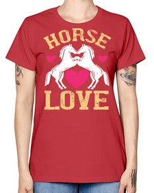 horse lovee Style 49# - horse -  Missy T-Shirt