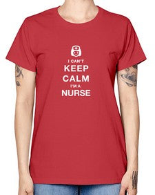 i can t keep calm nurse 870# - nurse -  Missy T-Shirt
