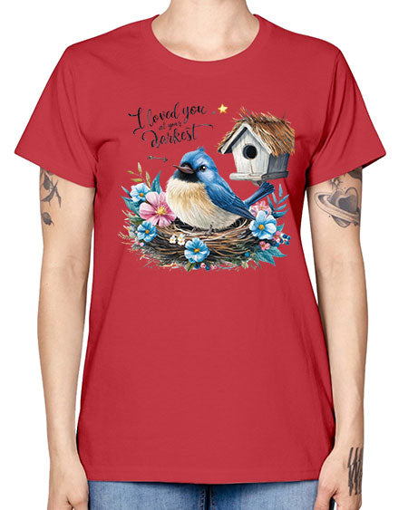 i loved you at your darkest 45# - birds -  Missy T-Shirt