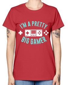 im a pretty big gamer 117# - video games -  Missy T-Shirt