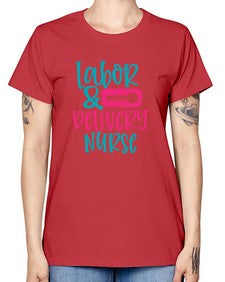 labor belivery nurse Style 265# - nurse -  Missy T-Shirt