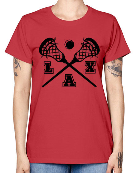 lax 12# - lacrosse -  Missy T-Shirt