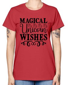 magical unicorn wishes 278# - unicorn -  Missy T-Shirt