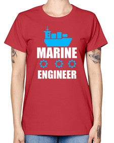 marine engineer 1086# - engineer -  Missy T-Shirt