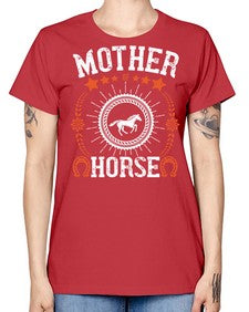 mother of horse Style 27# - horse -  Missy T-Shirt