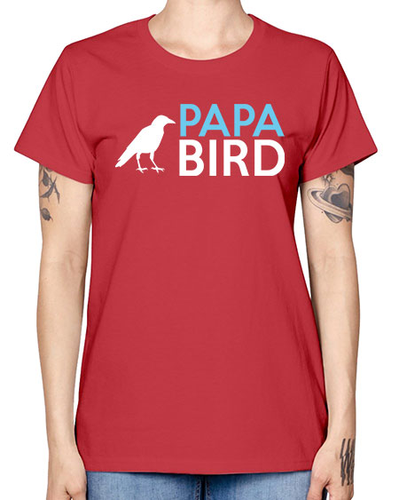 papa bird 65# - birds -  Missy T-Shirt