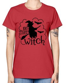 percent that witch 55# - witch -  Missy T-Shirt