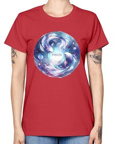 pisces 348# - pisces -  Missy T-Shirt