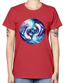 pisces 350# - pisces -  Missy T-Shirt