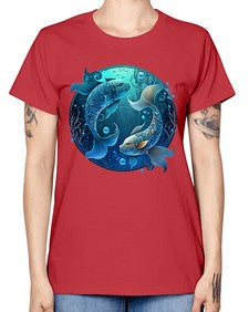 pisces 364# - pisces -  Missy T-Shirt