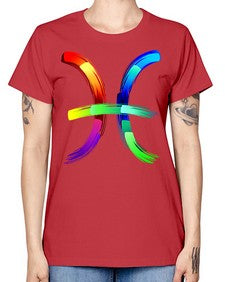 pisces 370# - pisces -  Missy T-Shirt