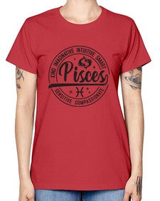 pisces 373# - pisces -  Missy T-Shirt
