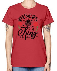 pisces king 375# - pisces -  Missy T-Shirt