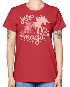 quotes of unicorns just magic just magic 350# - unicorn -  Missy T-Shirt