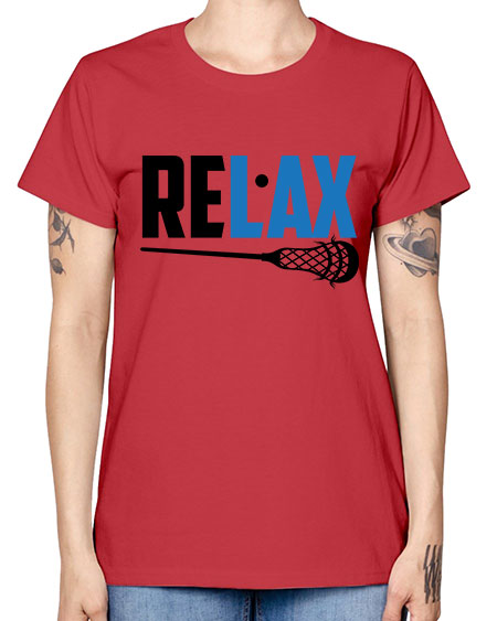 relax 3# - lacrosse -  Missy T-Shirt