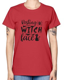 resting witch face 24# - witch -  Missy T-Shirt
