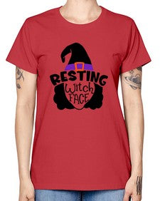 resting witch face 27# - witch -  Missy T-Shirt