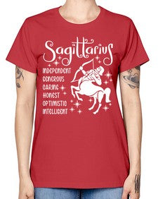 sagittarius 401# - sagittarius -  Missy T-Shirt