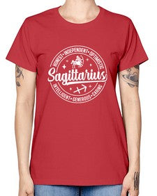 sagittarius 407# - sagittarius -  Missy T-Shirt