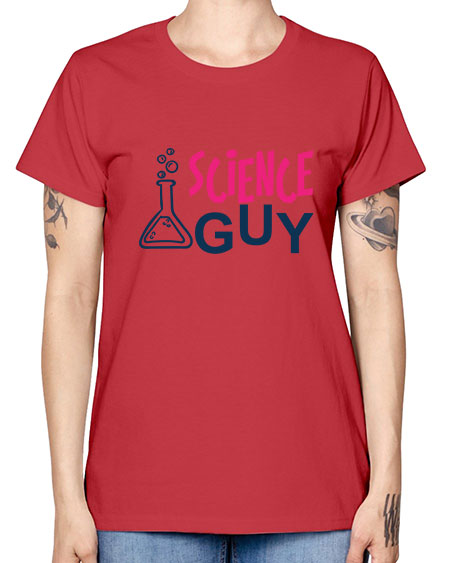 science guy 111# - general science -  Missy T-Shirt