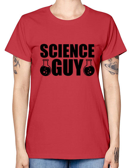 science guy 115# - general science -  Missy T-Shirt