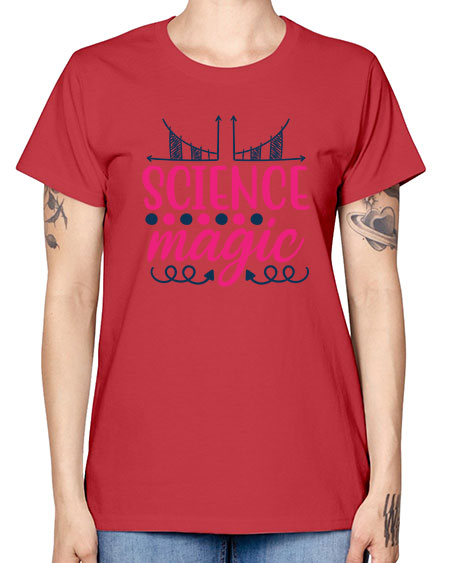 science magic 67# - general science -  Missy T-Shirt
