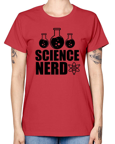 science nerd 62# - general science -  Missy T-Shirt