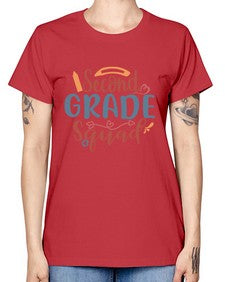 second grade squad 831# - second grade -  Missy T-Shirt