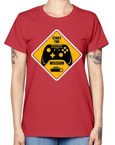 start the mission 152# - video games -  Missy T-Shirt
