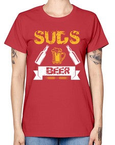 suds beer 1588# - beer -  Missy T-Shirt