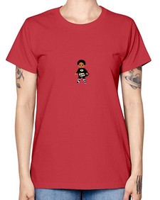 super kid 11# - black boys or men -  Missy T-Shirt