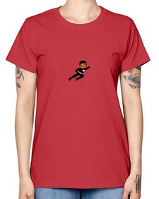 super kid 7# - black boys or men -  Missy T-Shirt