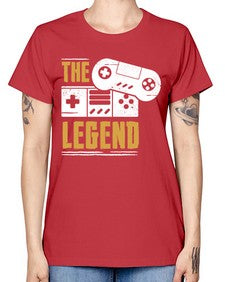 the legend 156# - video games -  Missy T-Shirt