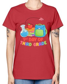 third day of third Grade 945# - third grade -  Missy T-Shirt