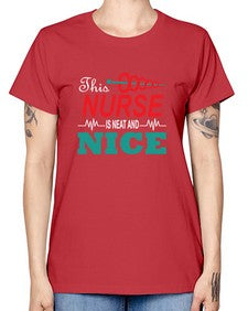this nurse is neat and nice 1554# - nurse -  Missy T-Shirt